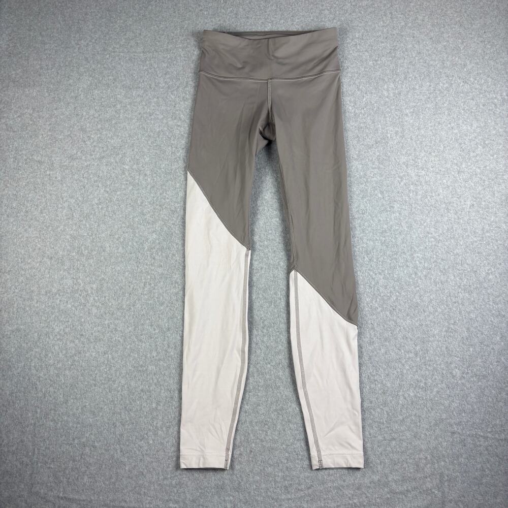 Lululemon Speed Wunder Tight *Asym Gray Color Block 4